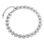 Bratara argint cu pietre DiAmanti S0091B-DIA